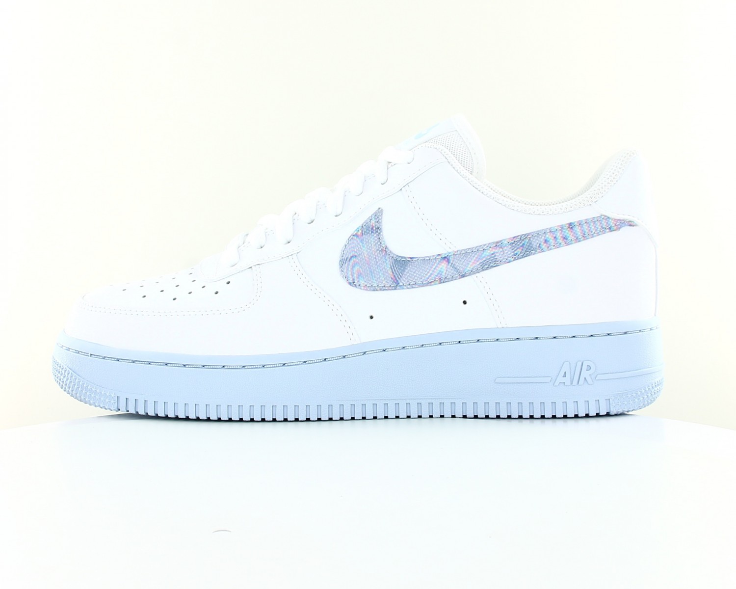 Air force 1 bleu et clearance blanche